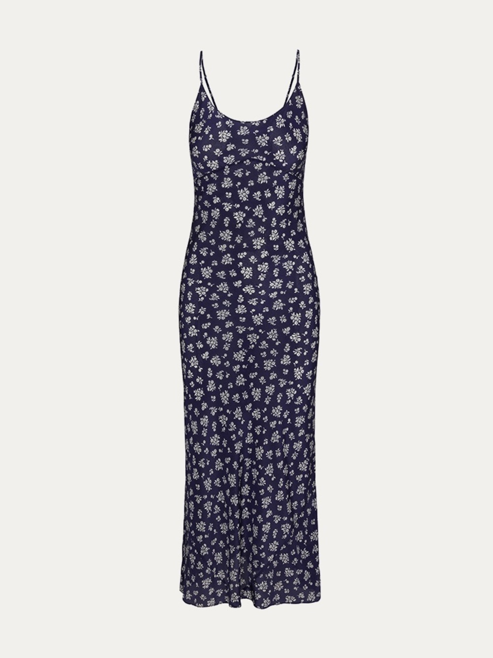 The IGGY Realisation Par Navy Floral Slip Maxi Dress - Picture 4 of 5